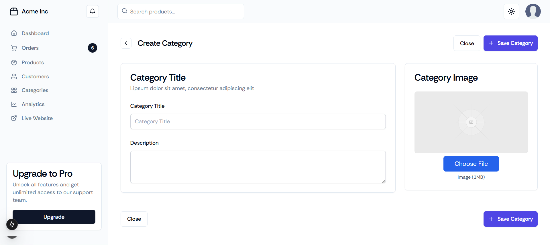 Building Materials Inventory Dashboard